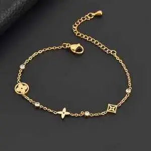 2 Piece LV 24K Jewellery Set
