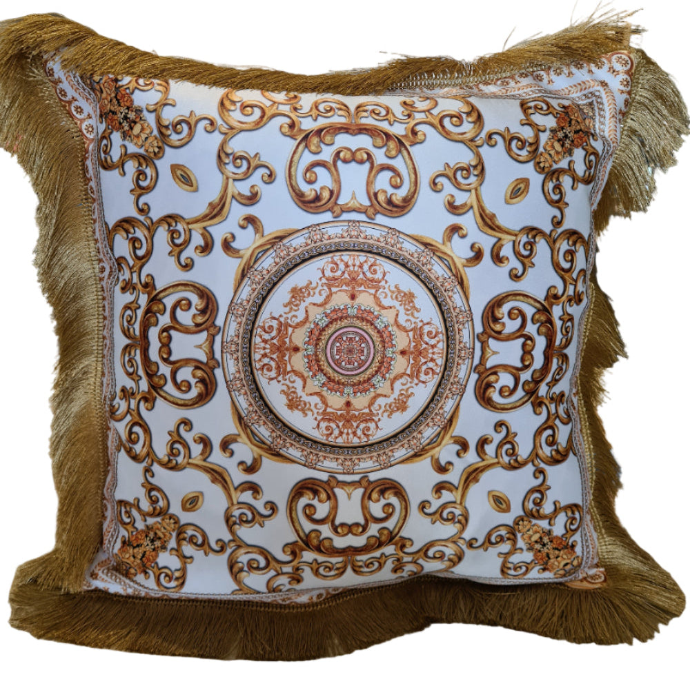 Silky Cushion Cover Baroque Gold by KTB