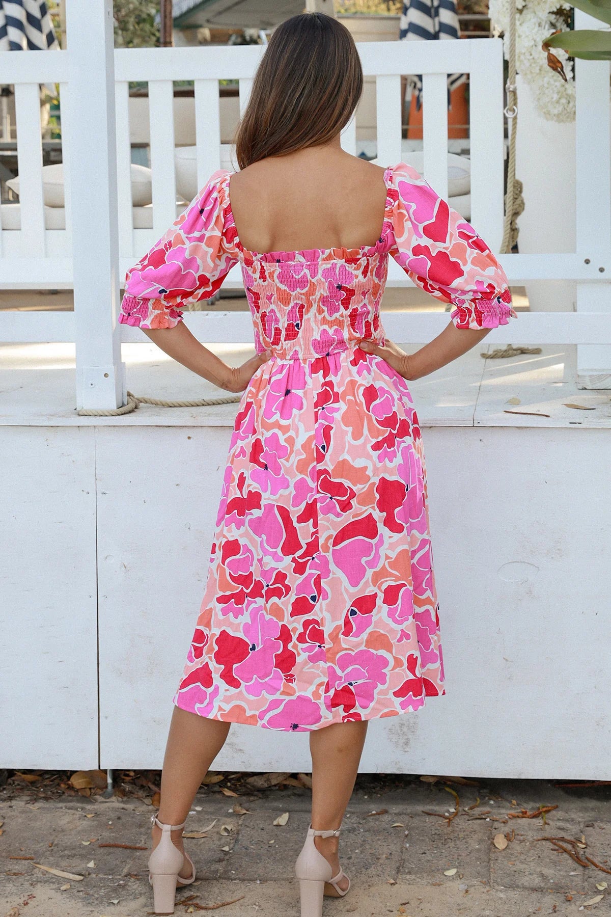 Avery Midi Dress-Susan at Kaftans that Bling