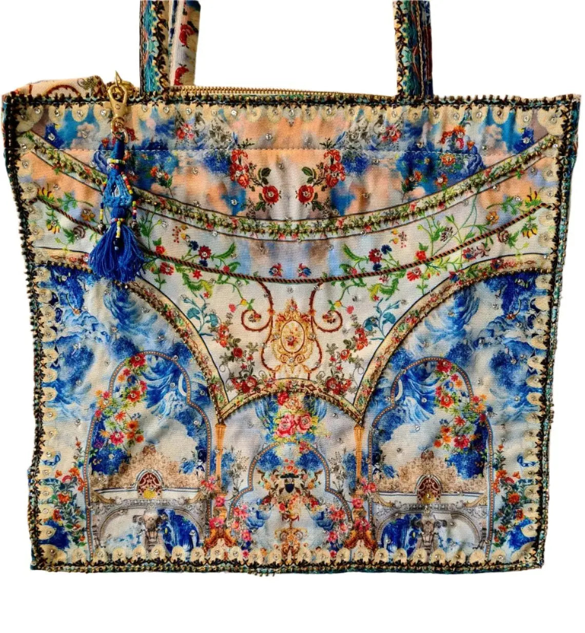 Embellished Tote Bags, Scarves, Cushion Covers & More - Kaftans that Bling