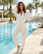 Bomber Jogger Set Cream Boss Babe by KTB