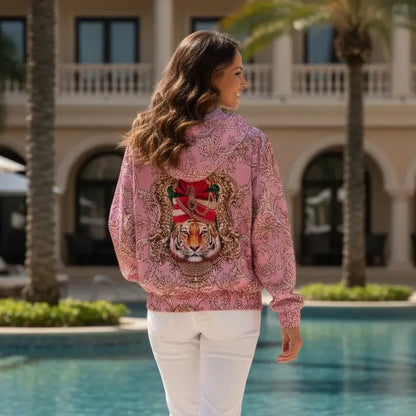 Embellished Bomber Jacket Baroque