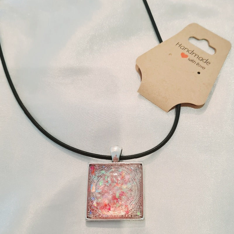 Bling Resin Handcrafted Necklace