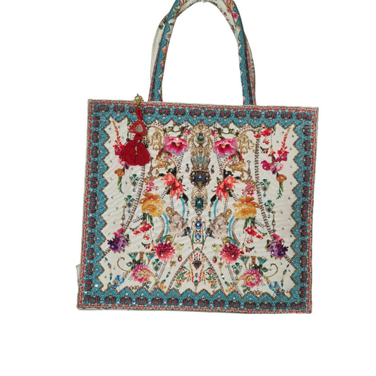 Large Embellished Tote Bag