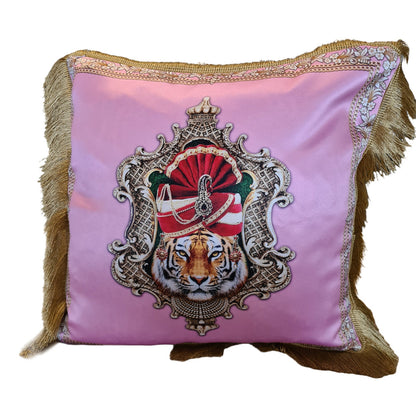Silky Cushion Cover Maharaja Pink by KTB