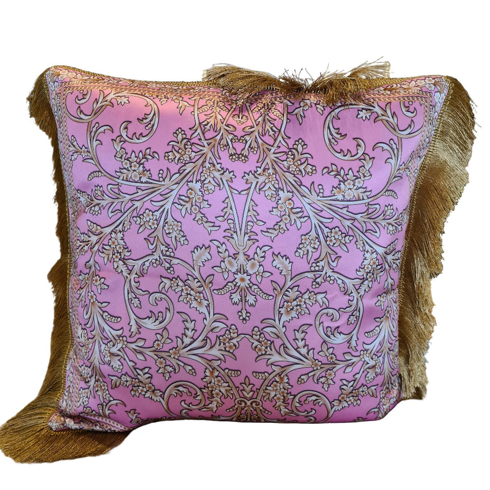 Silky Cushion Cover Maharaja Pink by KTB