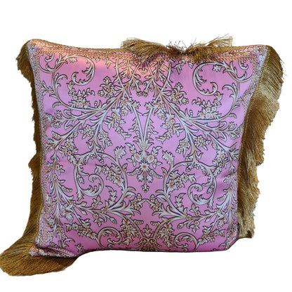 Silky Cushion Cover Maharaja Pink by KTB