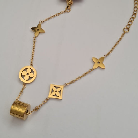 LV 24K Bracelet at Kaftans that Bling