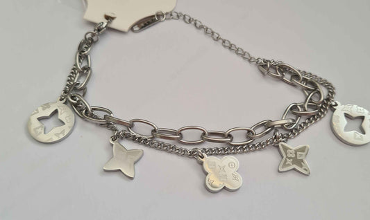 LV Bracelet Silver