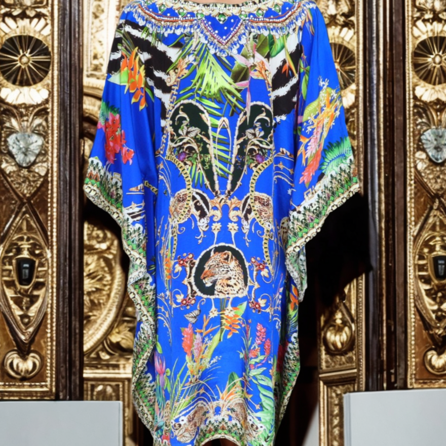 Short Embellished Kaftan - Bardini