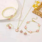 5 Piece Clove 24K Jewellery Set