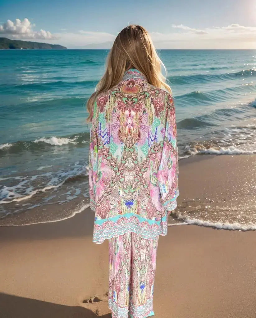 Zahara Silk Embellished Jacket - Kaftans that Bling zahara silk embellished jacket