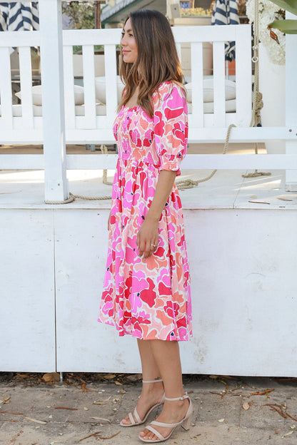 Avery Midi Dress-Susan at Kaftans that Bling 