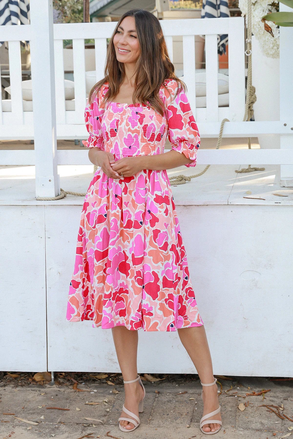 Avery Midi Dress-Susan at Kaftans that Bling 