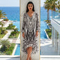 Silk Hi Low Frill Dress Saffron at Kaftans that Bling