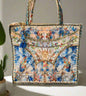 Large Embellished Tote Bag