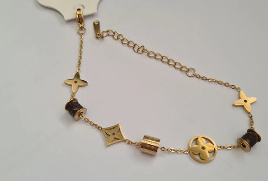 LV 24K Bracelet 3 at Kaftans that Bling 