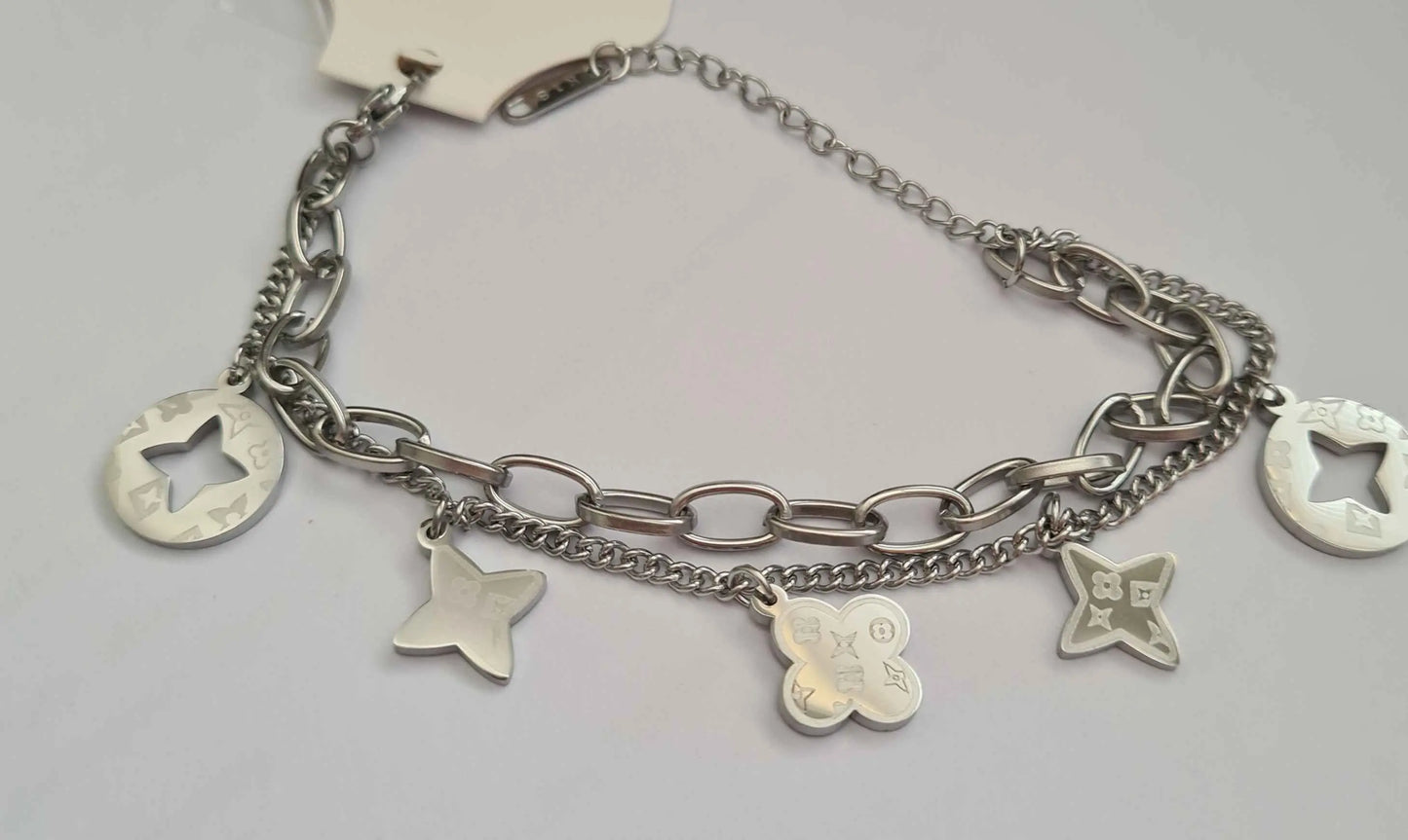 LV Bracelet Silver