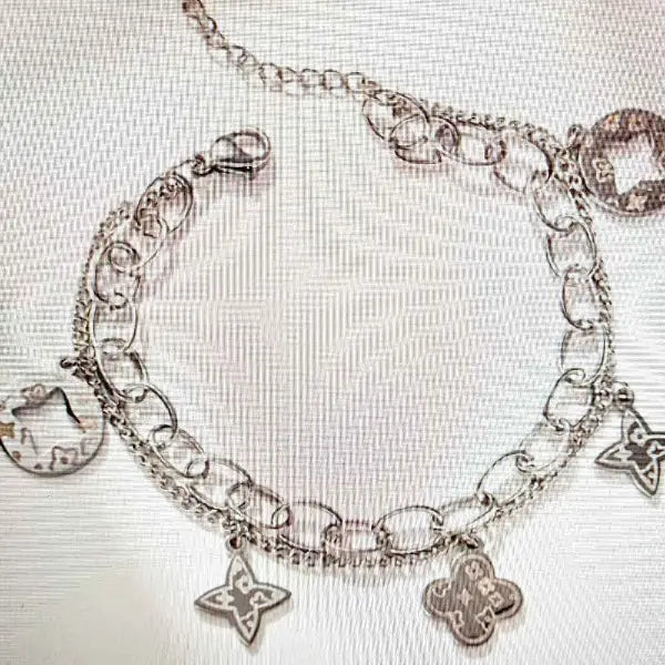 LV Bracelet Silver