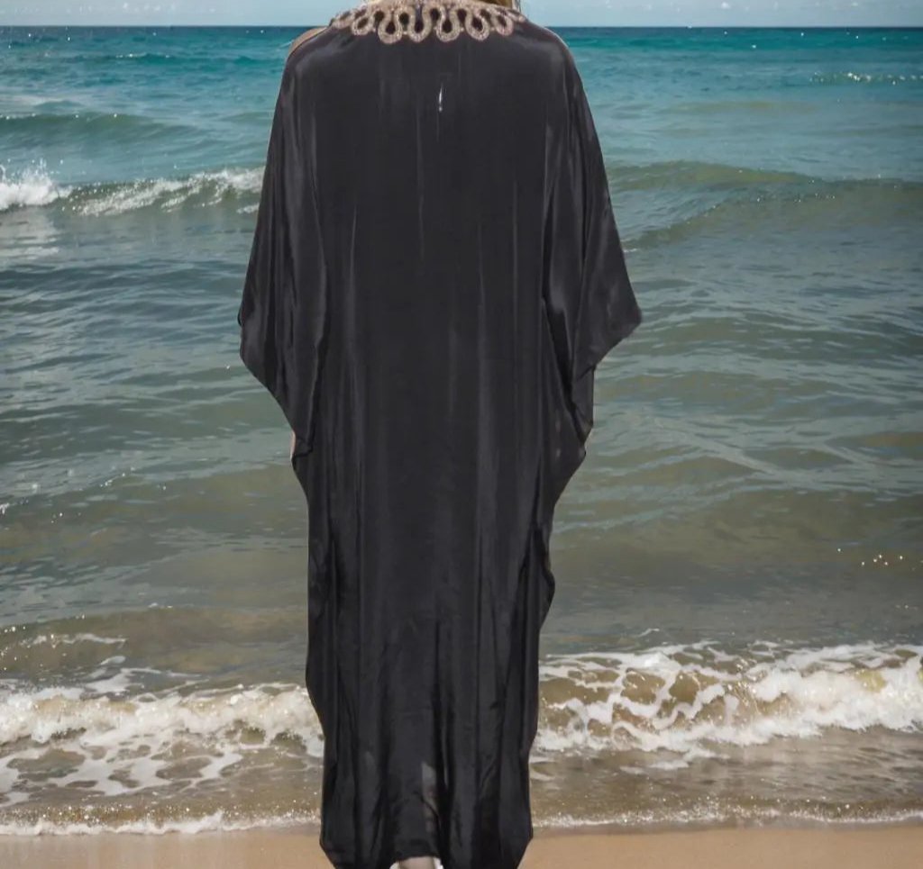 Long kaftan dress Embellished Kaftan Dress Kaftans that Bling  Kaftans that Bling