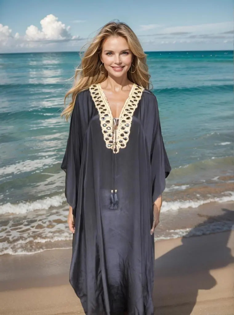 Long kaftan dress Embellished Kaftan Dress Kaftans that Bling  Kaftans that Bling