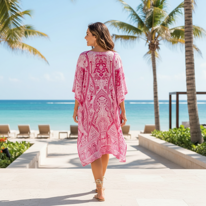 Short Silk Embellished Kaftan Arabian Nights at kaftans that bling 