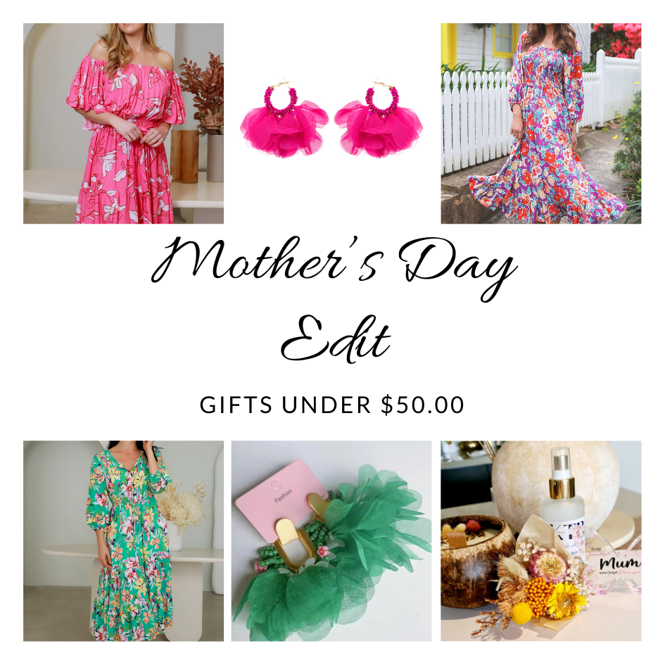 Mother's Day Edit Gifts under $50.00 only at Kaftans that Bling 