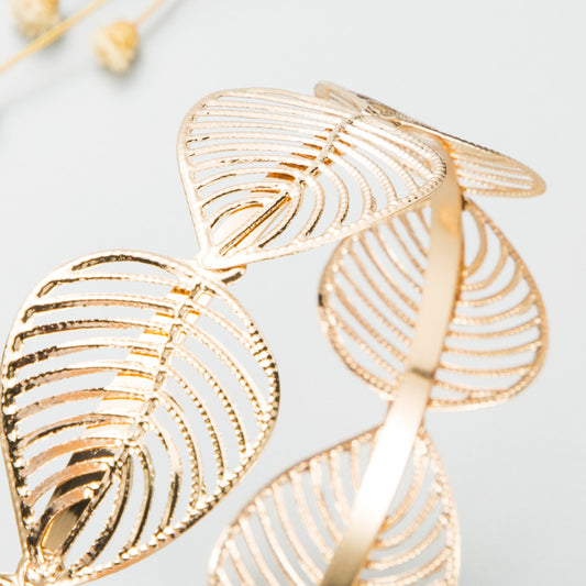Gold Leaf Designed Headband