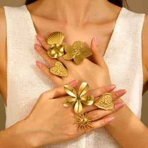Adjustable Dress Rings