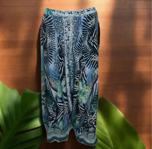 Amur silk harem pants - Kaftans that Bling