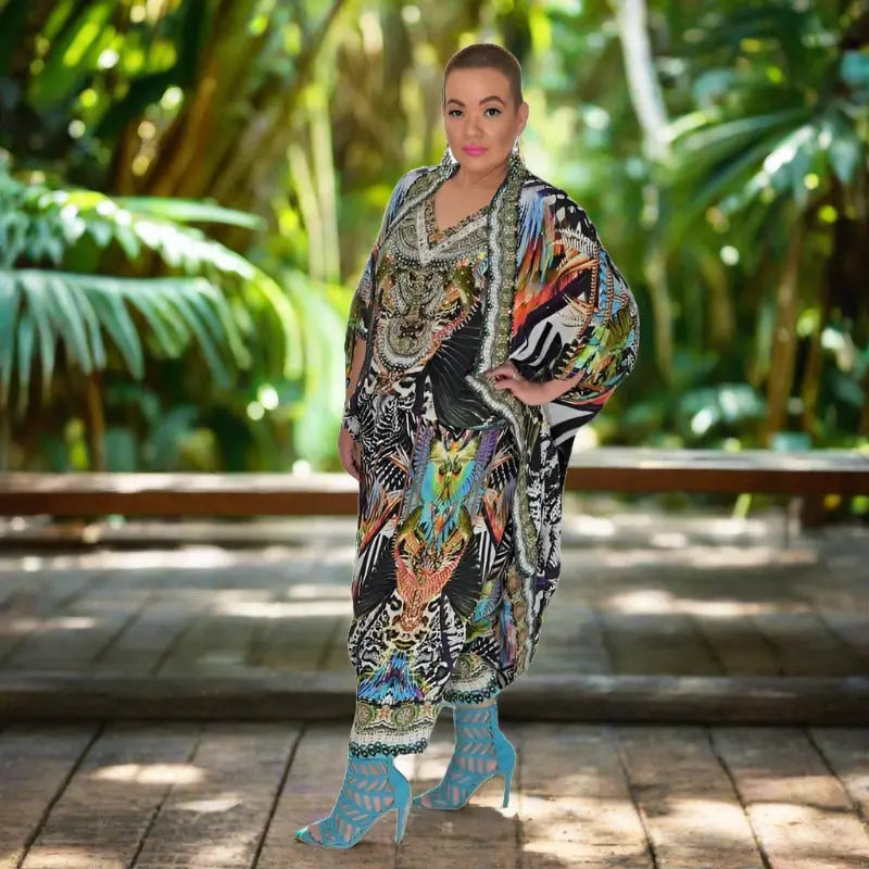 Amur silk harem pants - Kaftans that Bling