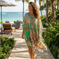 Short Embellished Silk Kaftan - Venus