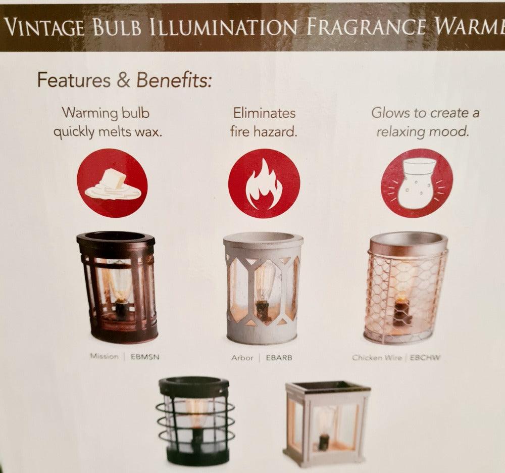 Vintage Bulb Fragrance Electric Wax Warmer - Kaftans that Bling