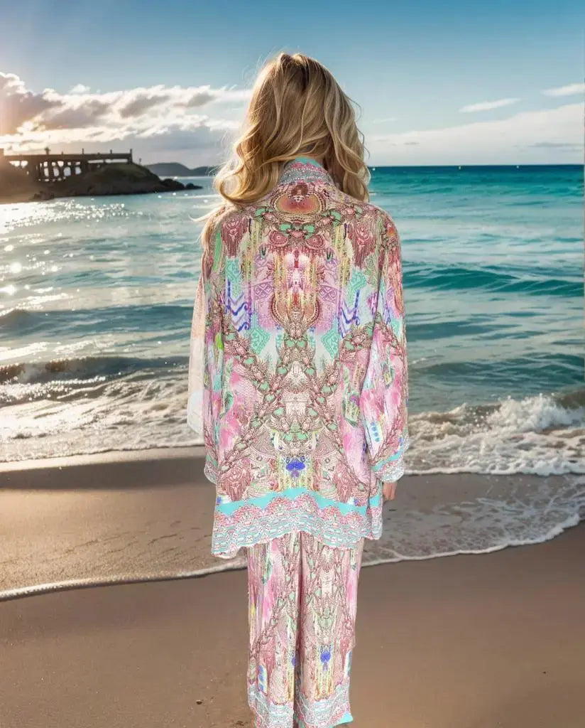 Zahara Silk Embellished Jacket - Kaftans that Bling zahara silk embellished jacket