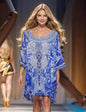 Florence Silk Kaftan Top