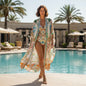 long Embellished Cape Enchanted