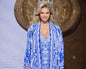 Long Silk Embellished Jacket