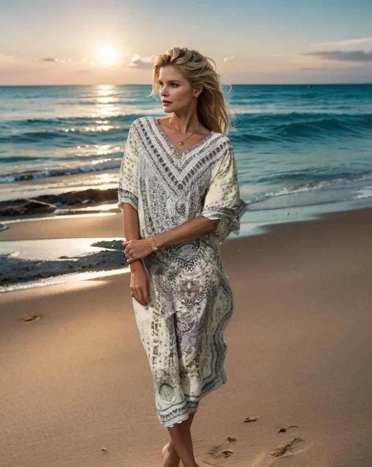 long silk kaftan Egyptian Long Silk Embellished Kaftan - Fashion Spectrum fashion spectrum  Kaftans that Bling