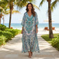 Long Silk Embellished Kaftan Purple Moon at kaftans that bling 