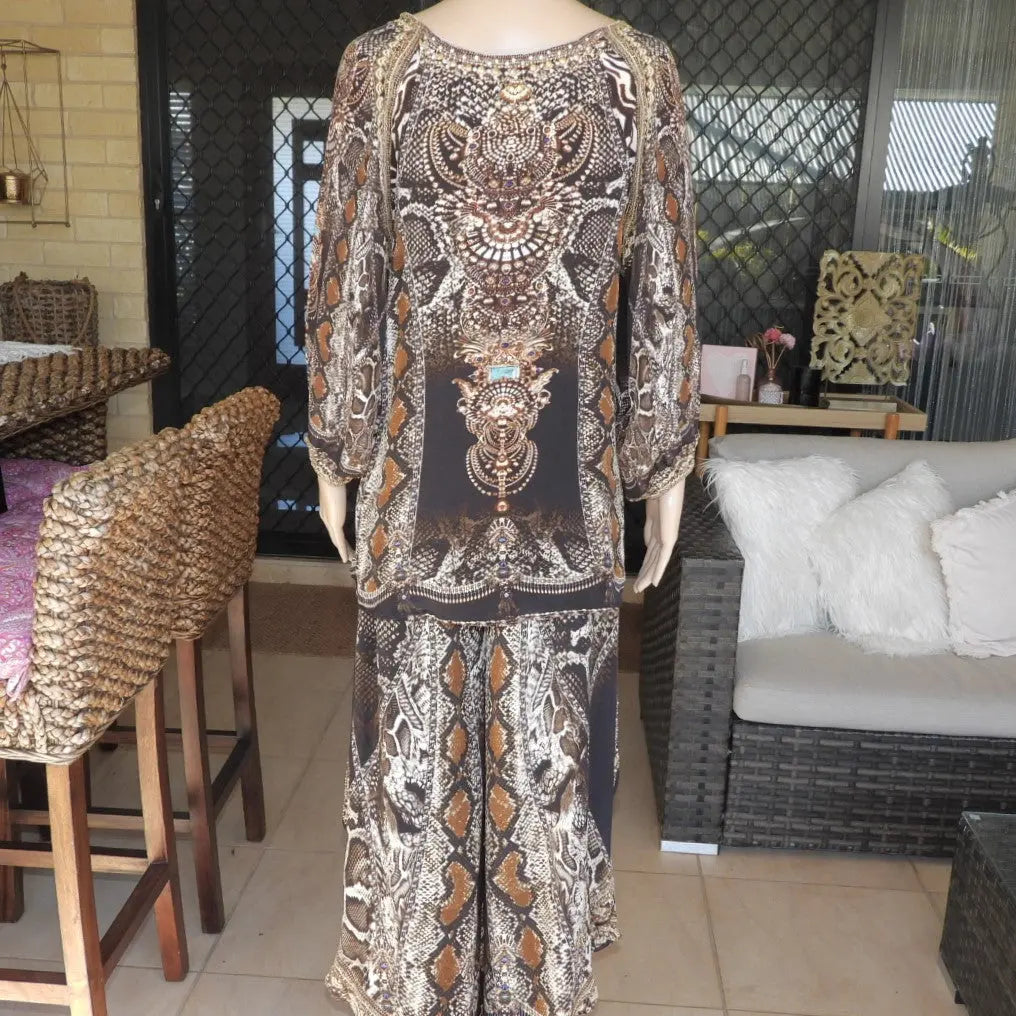 silk embellished gypsy top Silk Embellished Gypsy Top fashion spectrum  Kaftans that Bling