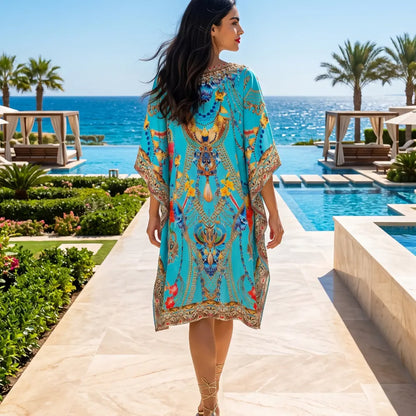 Short Embellished Kaftan Gardena