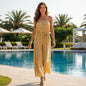Embellished jumpsuit Gold by KTB