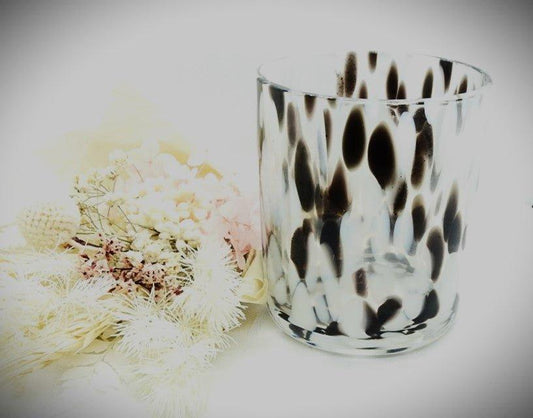Dalmatian Large glass deluxe soy candle 500ml - Kaftans that Bling